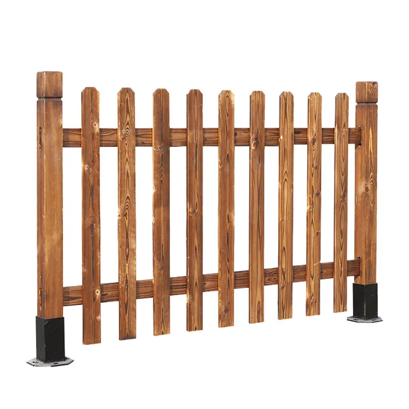 Fence Wood Panels outdoor Garden decorative Fence backyard border barrier durable Easy to install railings fencing gate