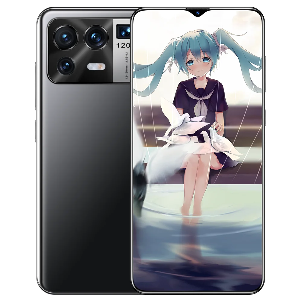 2021 Fingerprint face unlock M12pro  6.7HD inch 5G NEW mobile phones Tecno Android Smartphone