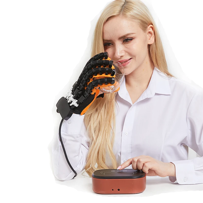 Physical Therapy stroke hand automatic robotic glove stroke rehabilitation finger rehabilitation trainer robot gloves