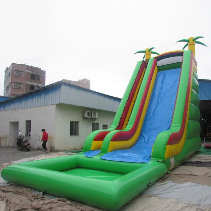
Giant inflatable water slide jungle inflatable slide for sale 