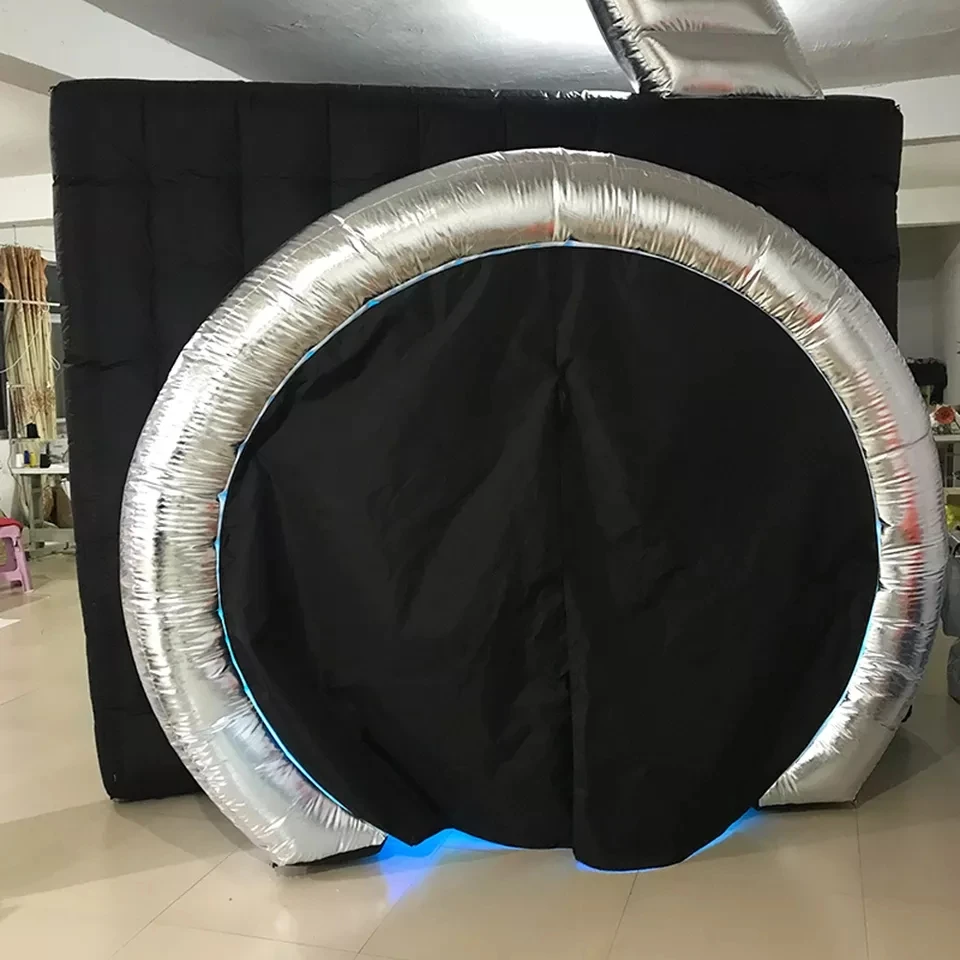 Customized Led Lighting Camera Shape Inflatable large inflatable nightclub