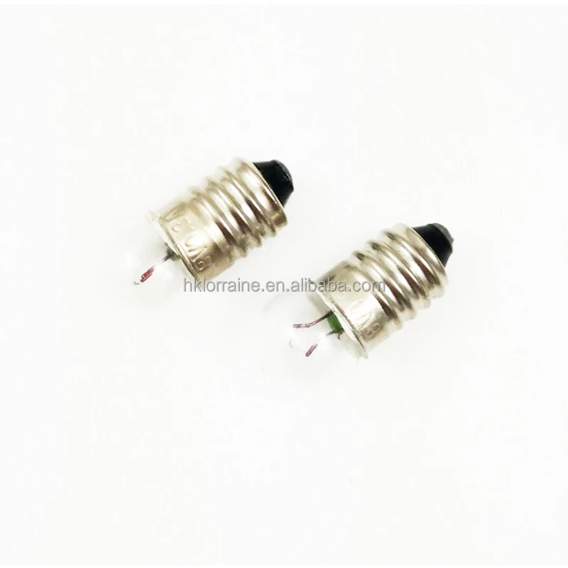 E10 Screw Mini Bulbs 1.5V 0.3A Warm White Bulb Light and E10 Mini Bulb Holder  1.5V / 0.3A 2.4V3.6V3.8V4V4.5V4.8V6V12V 0.2A0.3A