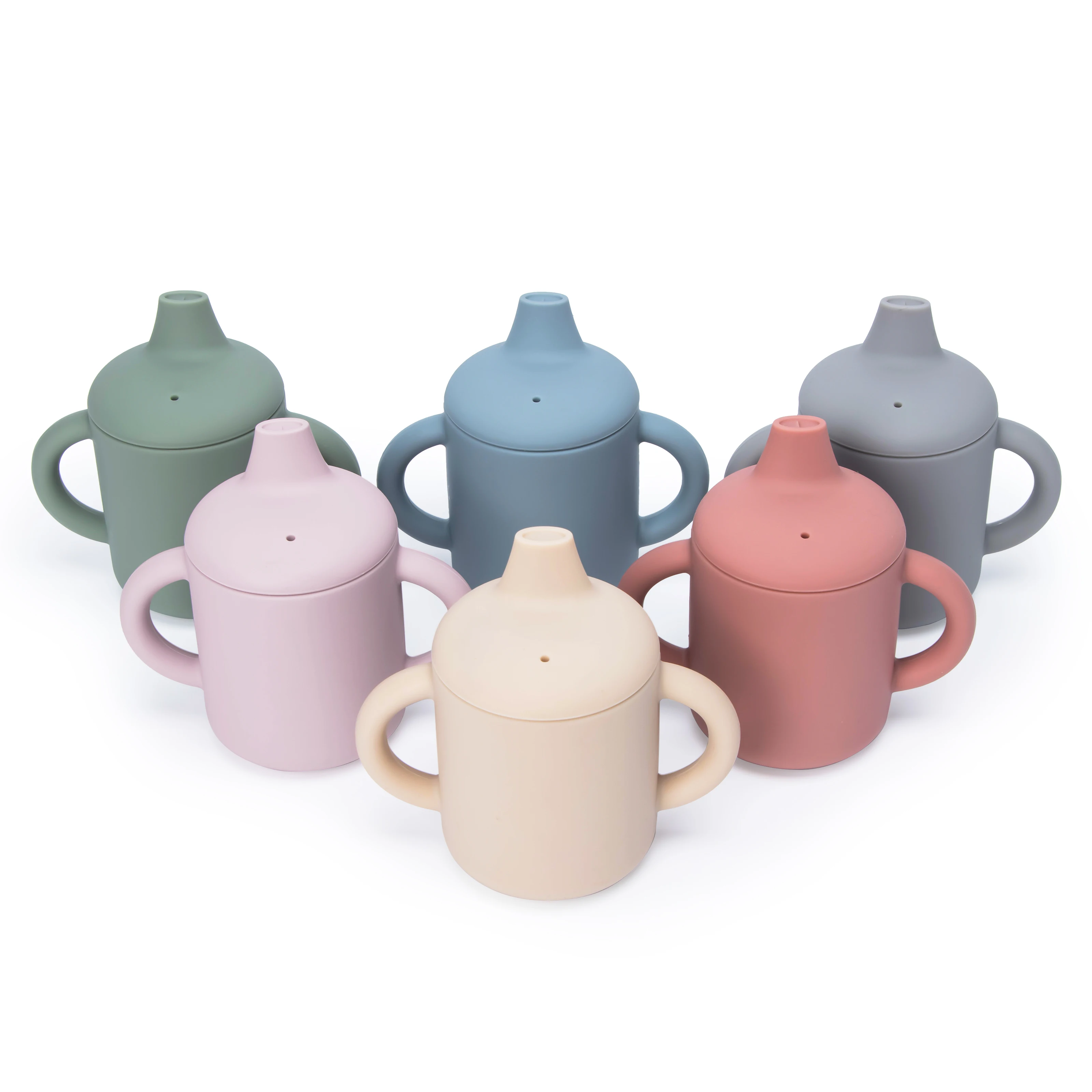 Silicone Baby Cup Snack Cup For Baby Snack Container Spinner Toddler Silicon Cups