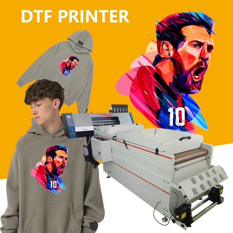 Factory dtf transfer printer tshirt manufacturer printer cloth for printer heads with i3200 head