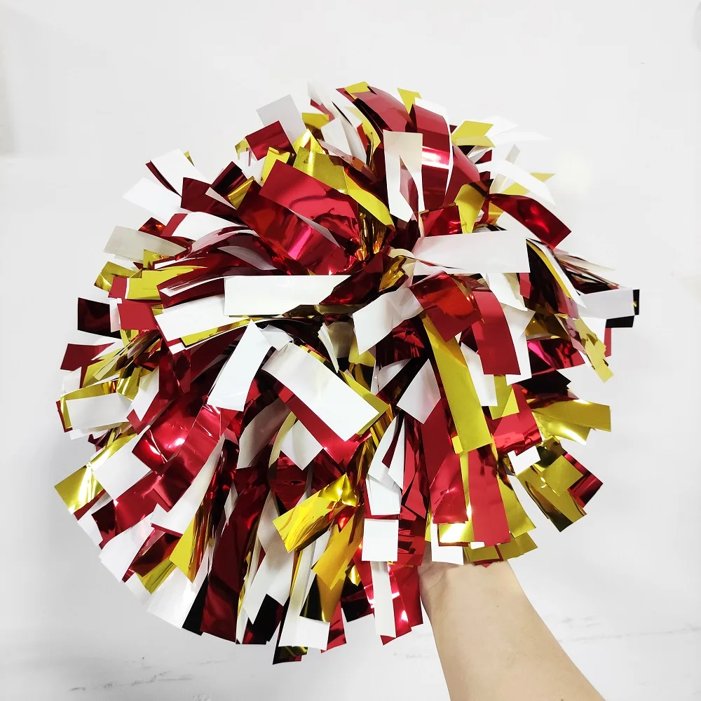 normzl design shiny glitter customized clothing manufacturer performance sports cheerleading cheer pom poms fashion Accessories