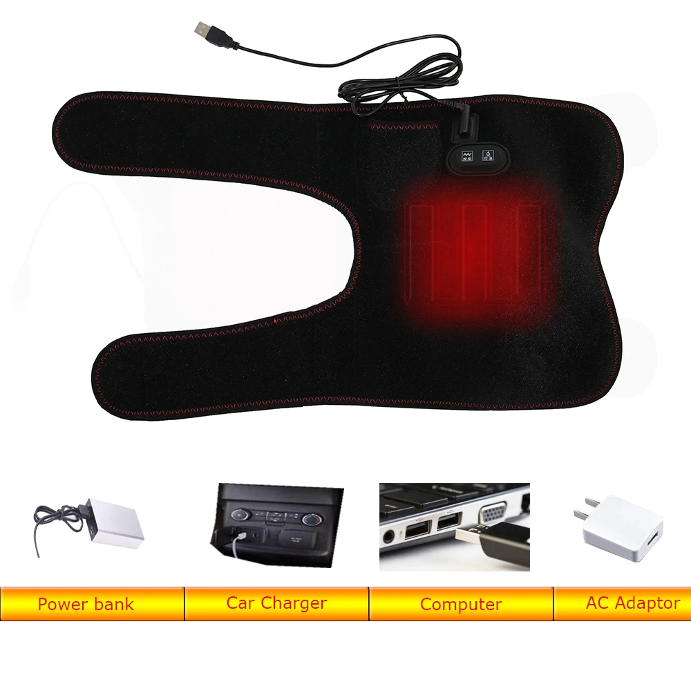 Level 3 Temperature Knee Brace Wrap Soft Physiotherapy Massager for Pain Relief Motion Protection Spring Season Made SBR