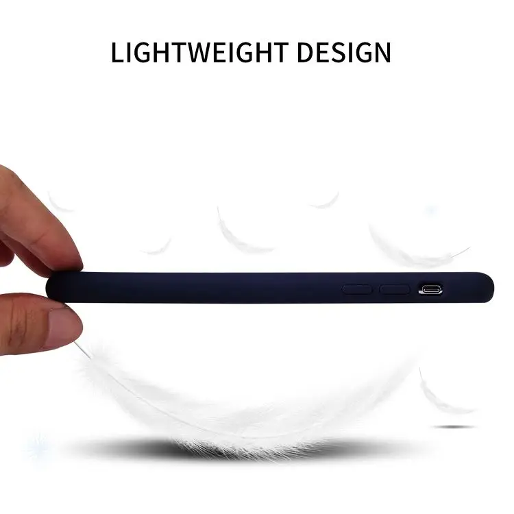 Guangzhou factory original scratch proof microfiber liquid silicone mobile cell phone case for iphone x xr xs max 6 7 8 plus