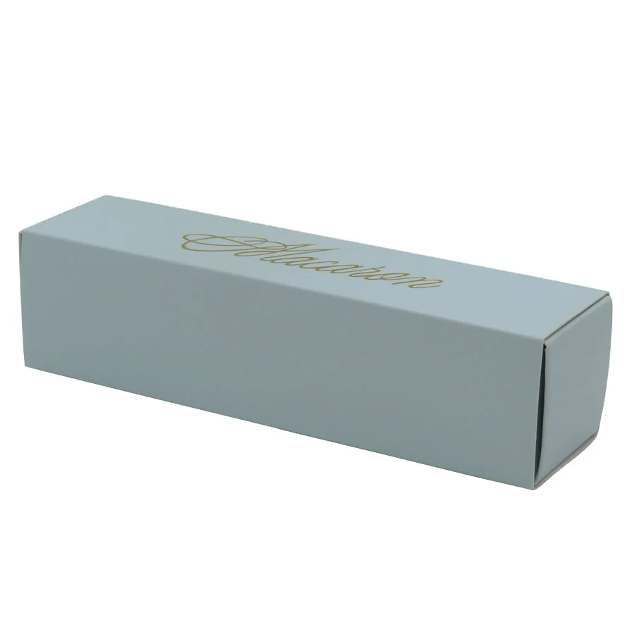 Custom Luxury Sliding Cookie Macaron Gift Packaging Box Wholesale