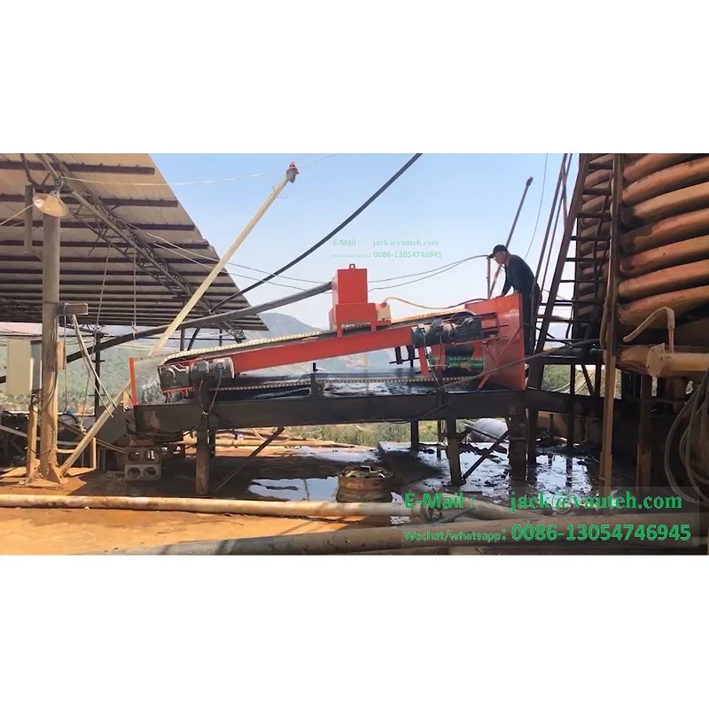 over band wet belt incline plate permanent magnetic separator for iron removal