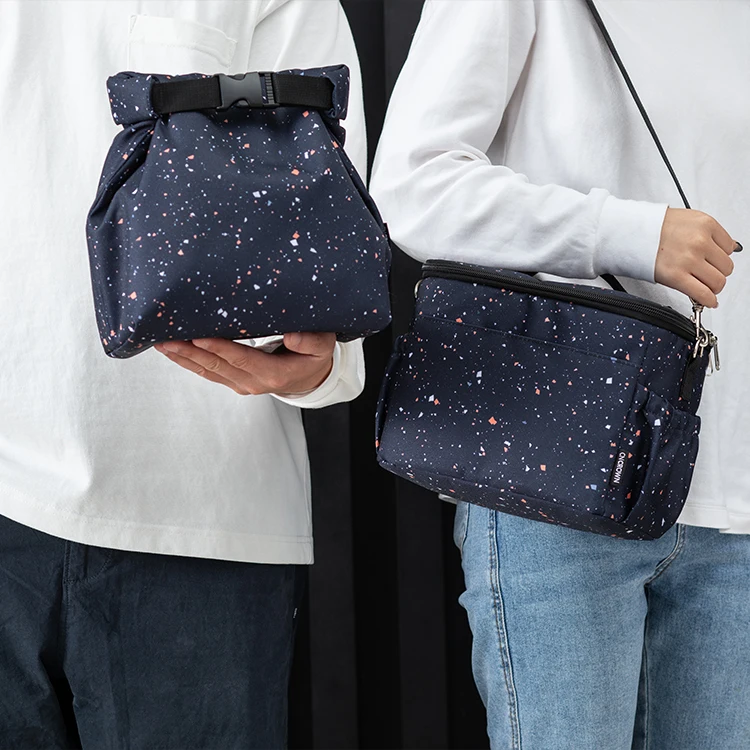 Custom Design packaging lunch box Leakproof bento box set with Insulated Lunch Bag