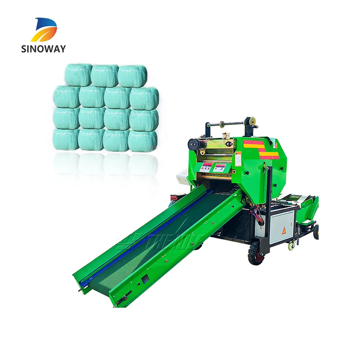 Horizontal hydraulic hydraulic cardboard baler machine carton compress baler machine self propelled hay baler in kenya