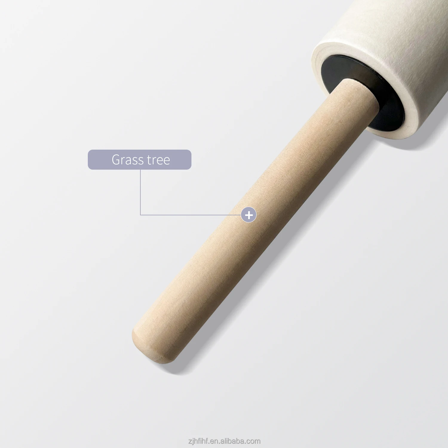 2024 популярный экологически чистый заводской ролик для удаления ворса с деревянной ручкой очень липкий