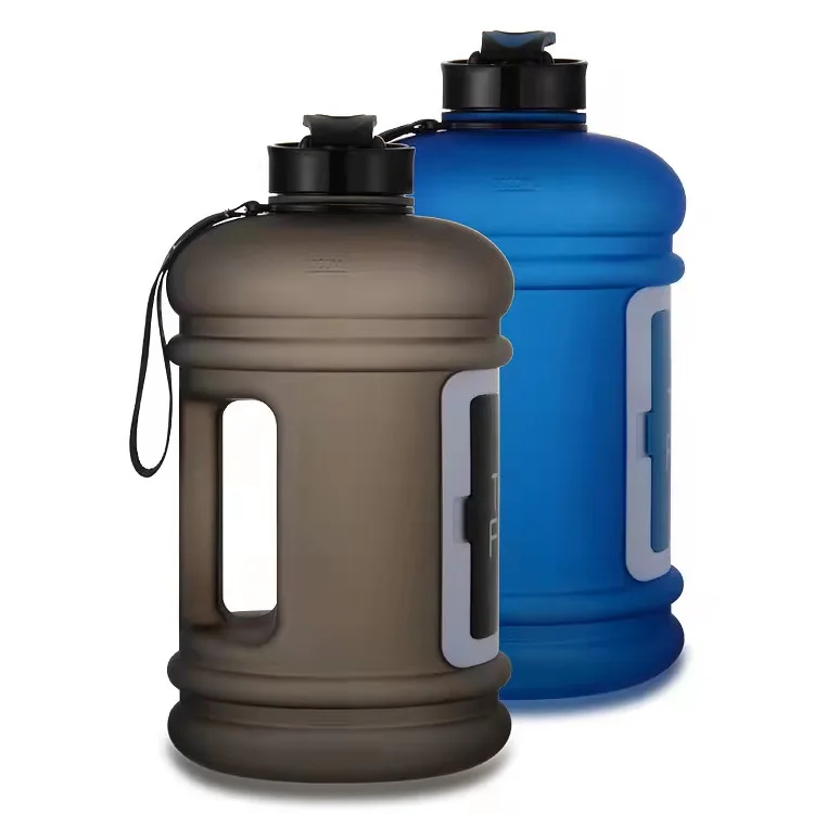 Hot product 2.2L Large Capacity plastic jug  outdoor Sports Gym Half Gallon Fitness water bottle BPA FREE