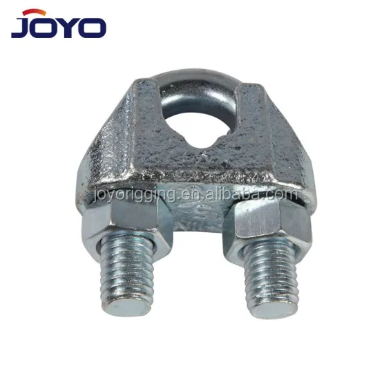 wire rope clip,Galvanized US type malleable steel wire rope clip,ISO9001:2015,CE certification