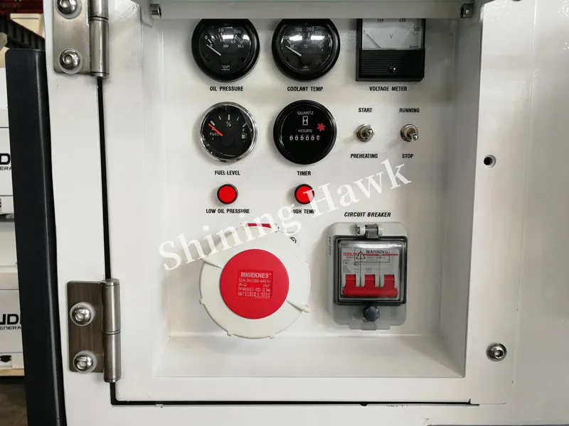 Clip on 15kw 350L 80hours Working Time 3phase Reefer Container Top Mounted Diesel Power Generator Genset