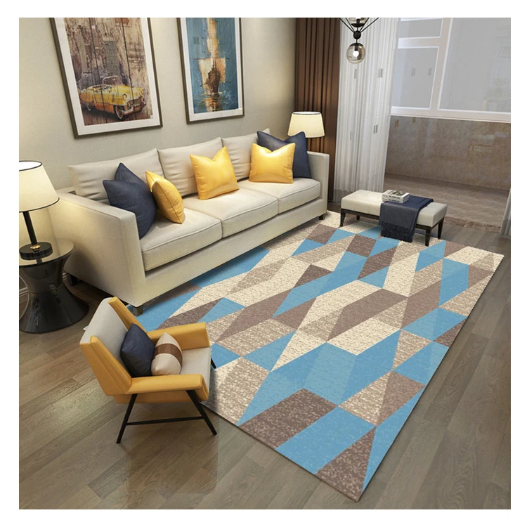 Американские стили абстрактный дизайн для гостиной Индивидуальный размер Печать Напольный ковер