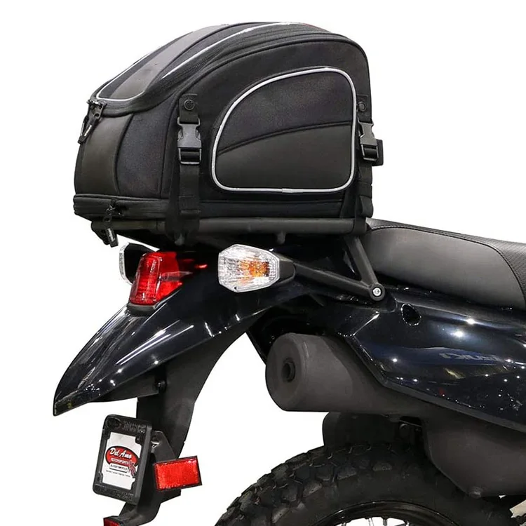 New Design Waterproof Cycling Riding Travel Tail Bags Motorcycle Helmet Rear Bag