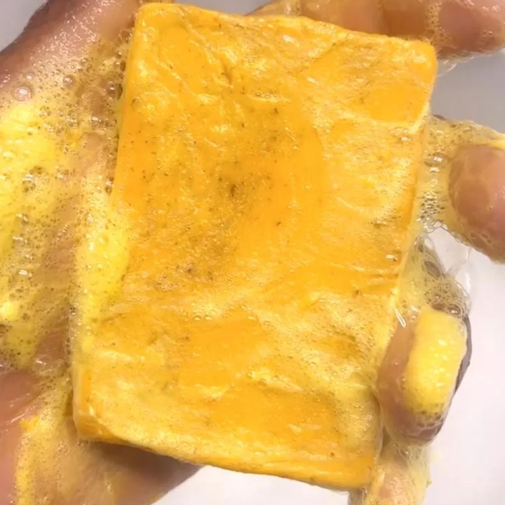 Lemon Turmeric And Honey  Kojic Acid Soap Natural Brightening and Dark Spot Removal Bar