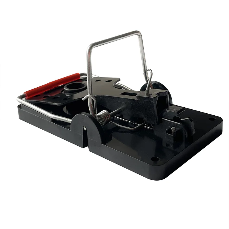 Outdoors Eco Friendly New Black Reusable Rat Killer Mouse Mice Snap Trap, Chipmunk Trap
