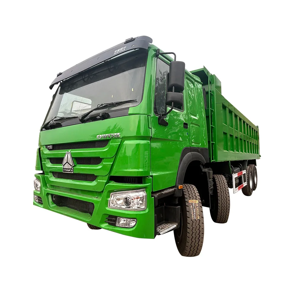 China Used Cheap Multi Functional Operation Panel Air Suspension 8*2 Drive Wheel Dump Truck