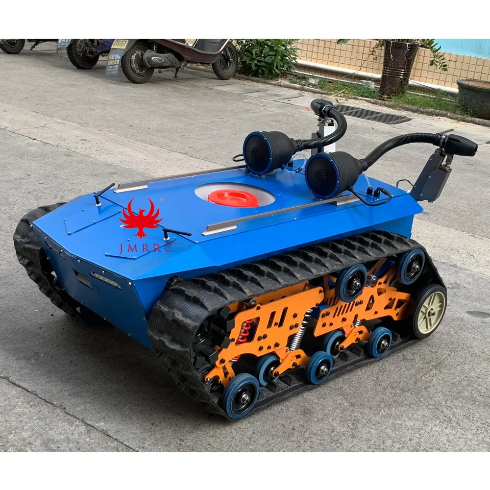 JMRRC high efficiency 70L sprayer disinfection robot car vehicle autonomous remote control agriculture spraying machine Tank