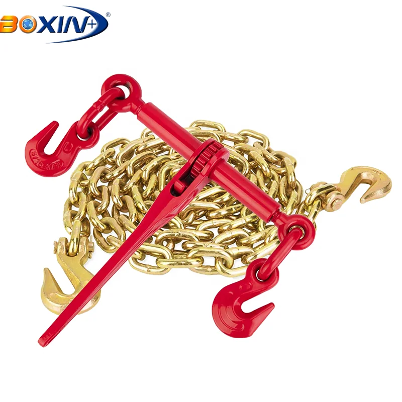 G70 Heavy Duty Forged Steel Ratchet Type Load Binder for Transport Chains