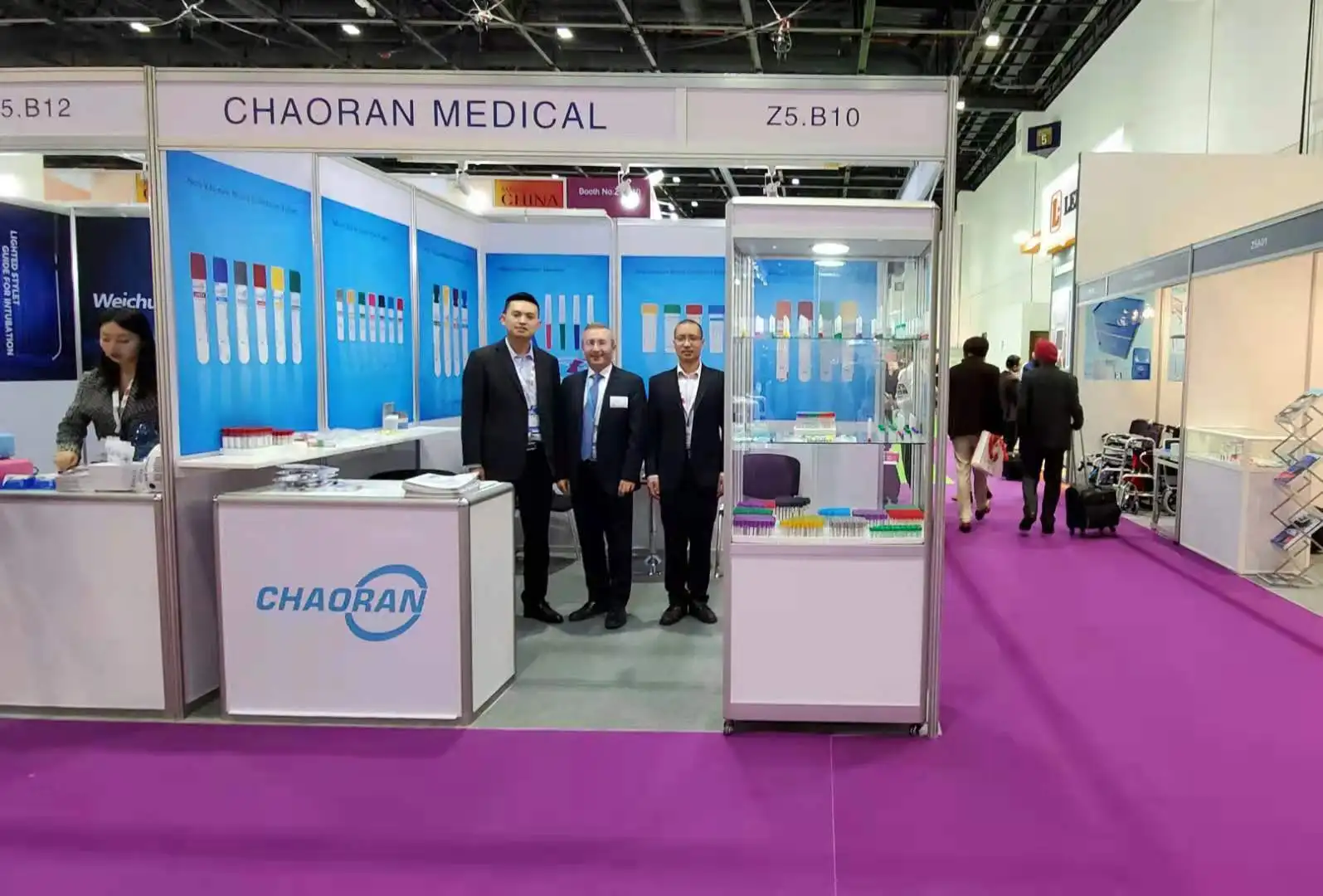 Disposable Medical 1.28mm 1.6mm ESR tube black top 3.8% sodium citrate vacuum blood collection tube