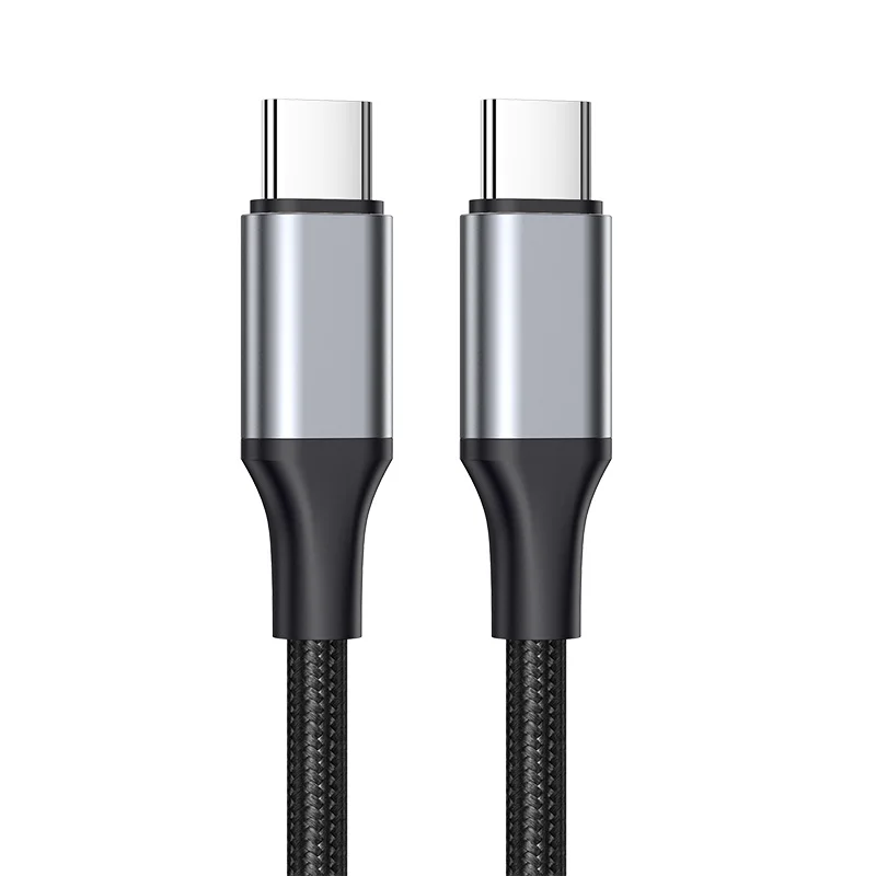 
1m USB Cable 3.1 Fast Charging Date Cable F20 Nylon Braided 60W Type C to Type C Fast Chargeing Type C data cable 