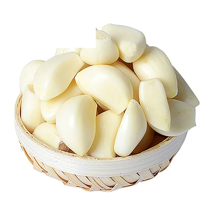 Nitrogen packed peeled garlic in jar with competitive price