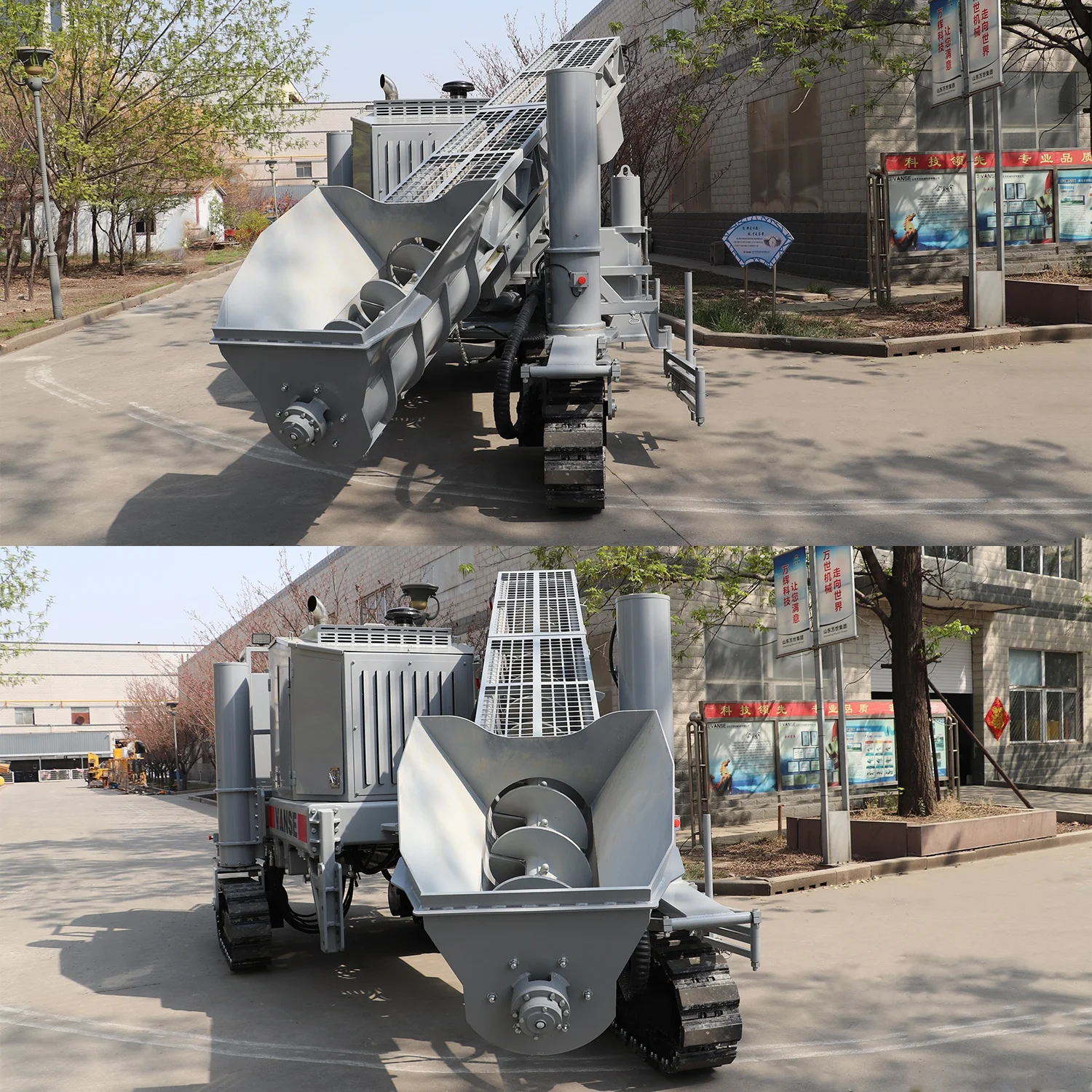 New Technology Multipurpose Concrete Paver Slipform Machine Landscape Curb Machine Types Of Concrete Paver Machine