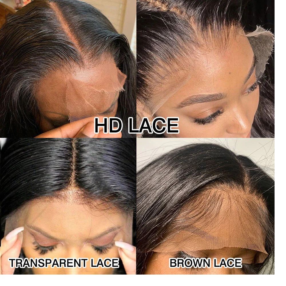 13X6 Hd Lace Frontal Deep Wave,Lace Frontale Hd Transparent,Hd Lace Frontal Closure With Baby Hair