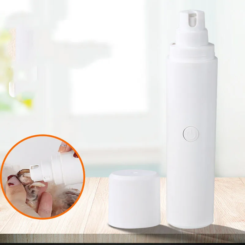 Drop Shipping Pet Supplies Electric Nail Grinder Nail Polisher Dog Cat Nail Clipper USB Charging