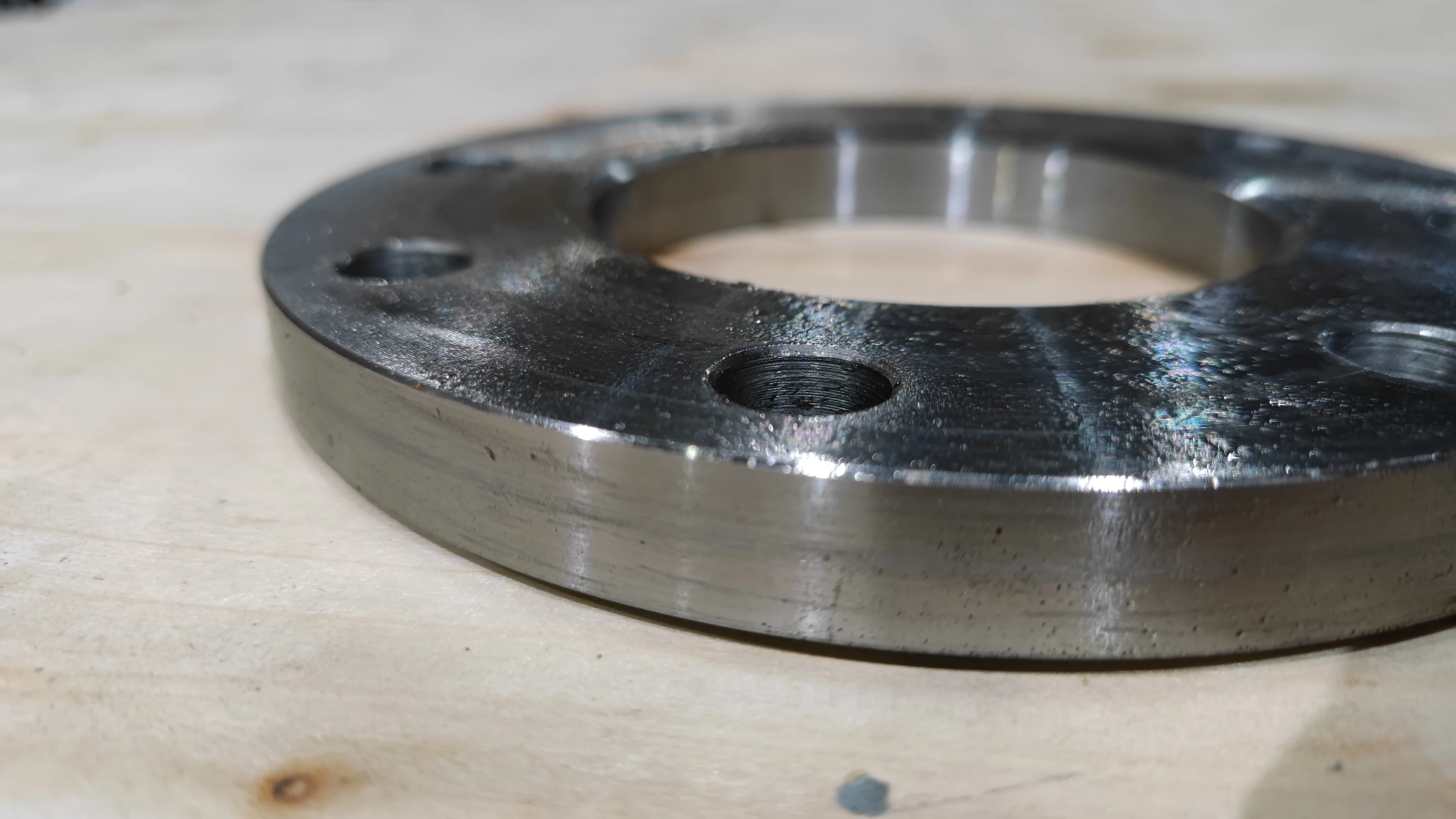 BS4504  PN10 PN16  PLRF DN15-DN600 Carbon Steel forging No Threaded With silk welding flat Flange Blind board