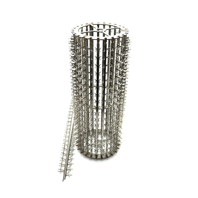 Factory Custom PVD Barrel Fixture Aids Film Deposition and Electroplating By Fully Covering Loose Parts