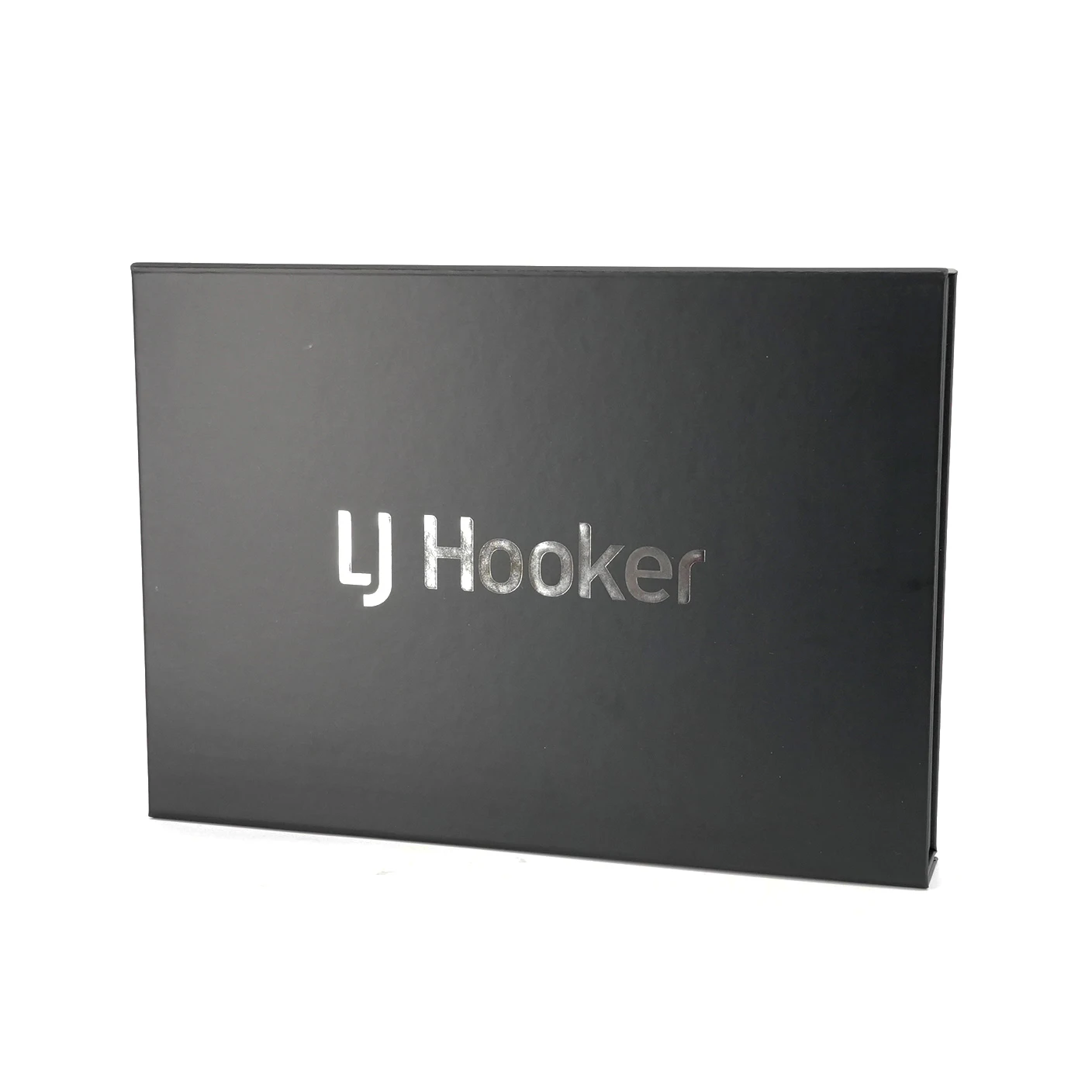 Custom High-quality Long Hard Gift Box Personalized Printing Grey Board Silver Foil Stamp Packaging Rigid Luxury Gift Box