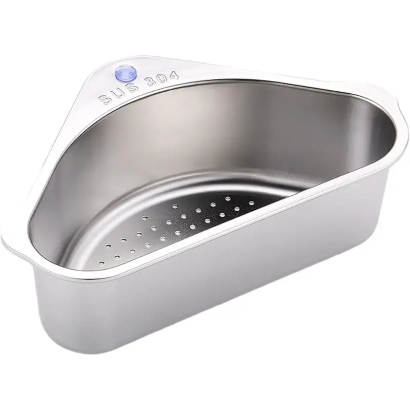 Stainless Steel Kitchen Sink Strainer Rack Multifunctional Filtering and Draining Food Scrap Basket