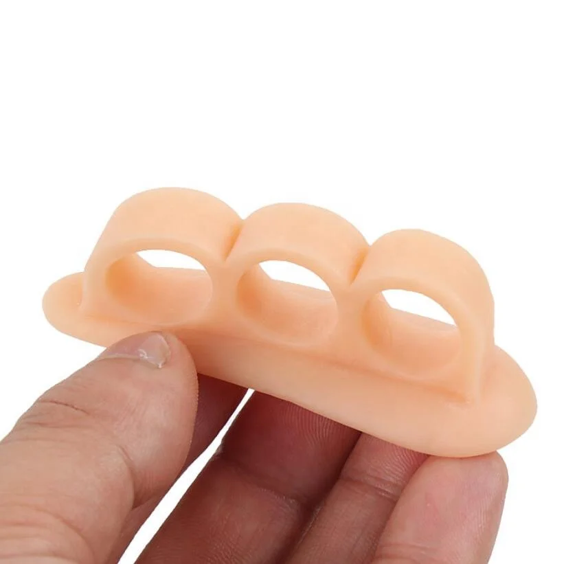 Footcare Hallux Valgus Gel Silicone Toe Sponge Toe Separator Shoes Bunion Toe Corrector Support