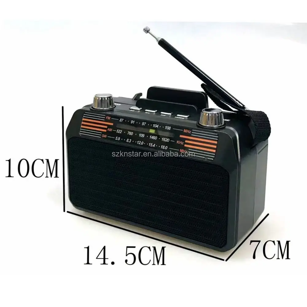 2021 torch light solar radio outdoor portable radio usb tf mp3 radio M-531BT-S