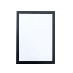 8x11.5 Magnetic Sign Holder, Double Sided Window Self-Adhesive Frames, durable PVC and Strong Magnetic sticker Display Frame