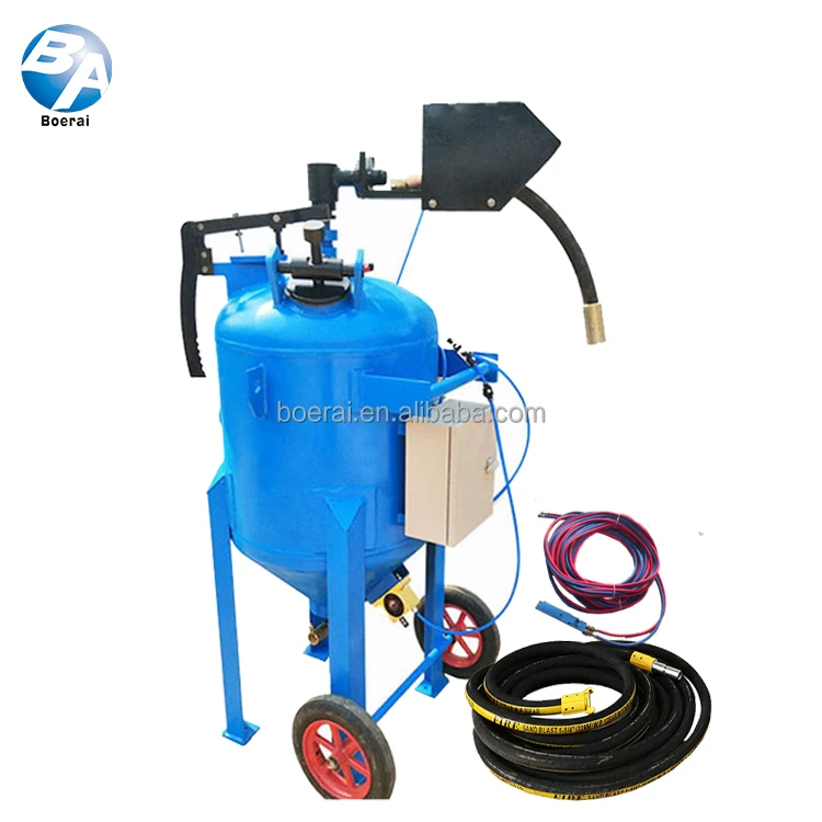 Portable Dust free Sandblasting Machine sand blaster machine For Sale