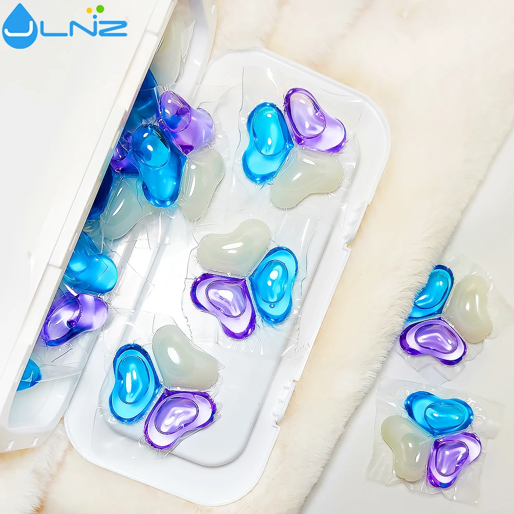 Laundry pods 3 in 1 private label laundry detergent washing powder detergent powder laundry beads