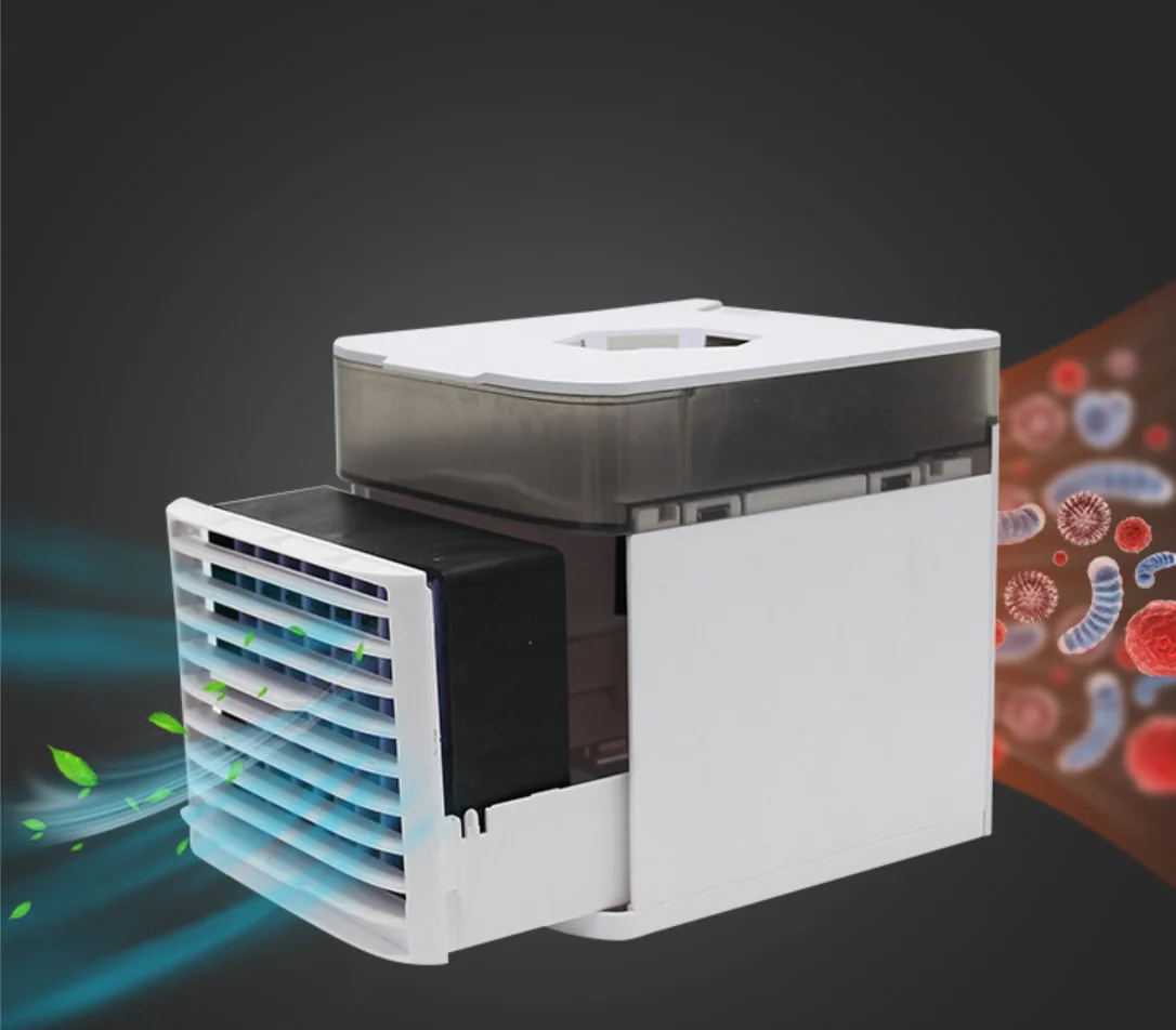 Amazon Hot Sale Mini Air Conditioner Personal Space USB Small Portable Air Cooler