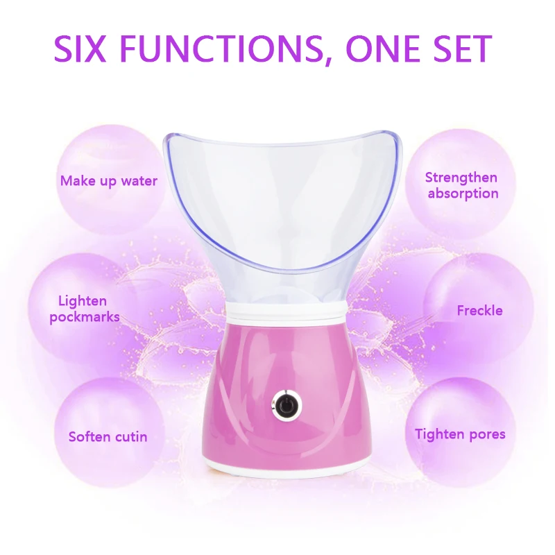 Hot Selling Face Spa Equipment Multifunction Portable Mini Nano Face Steamer Professional Facial Steamer