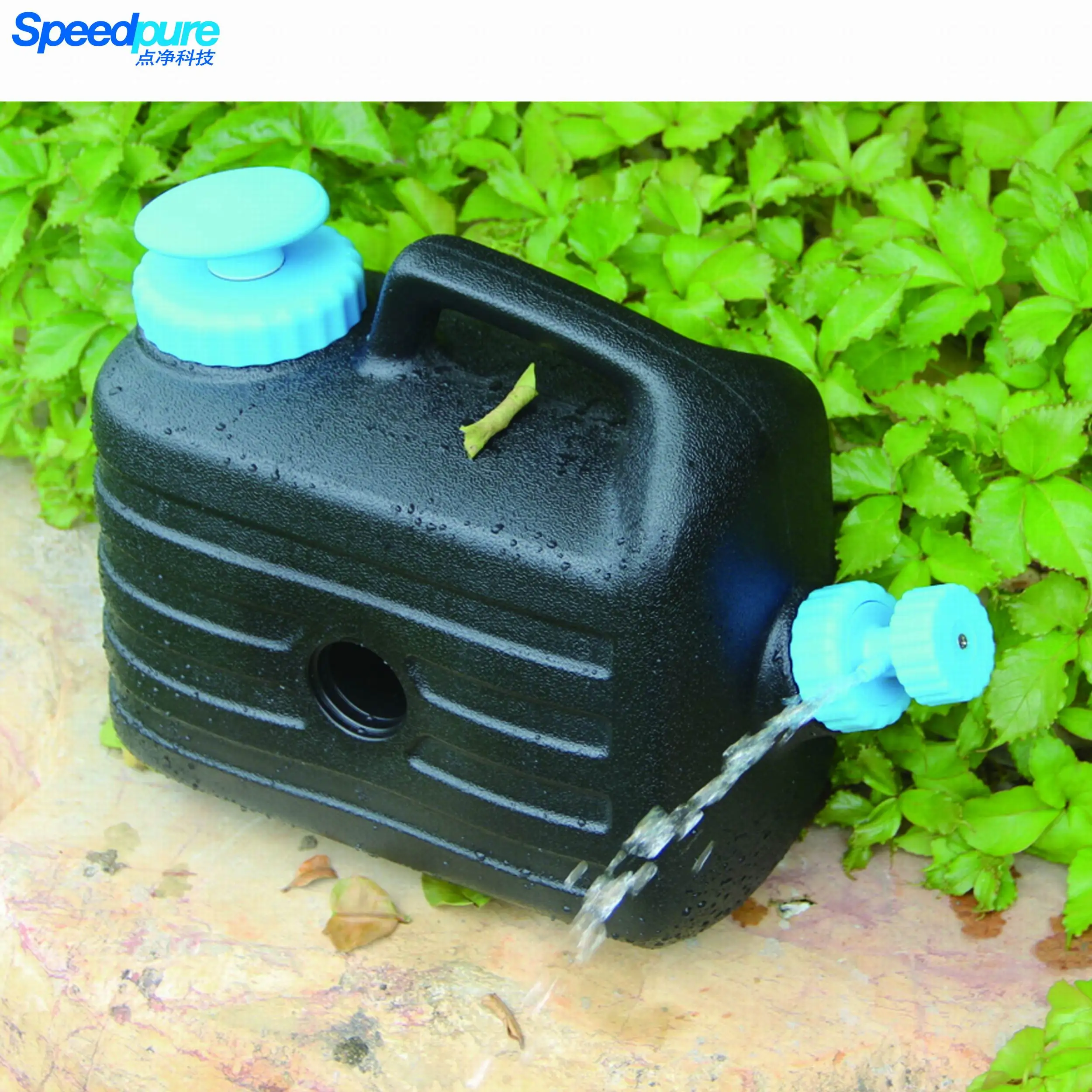 
10L Camping Water Filter Tank, Portable Jerrycan for Hiking and RV 