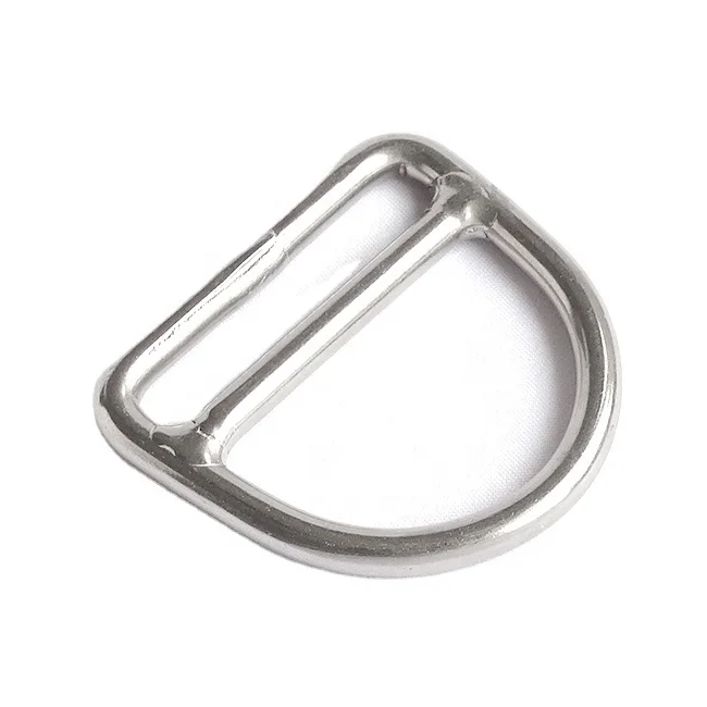 Rigging Hardware Stainless Steel Welded D Ring with Cross Bar