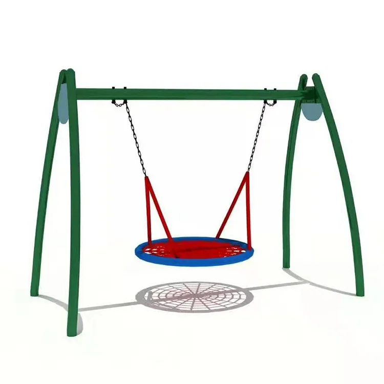 
Kids Steel Net Swing Outdoor children birds Nest Swing sets with Hanger 