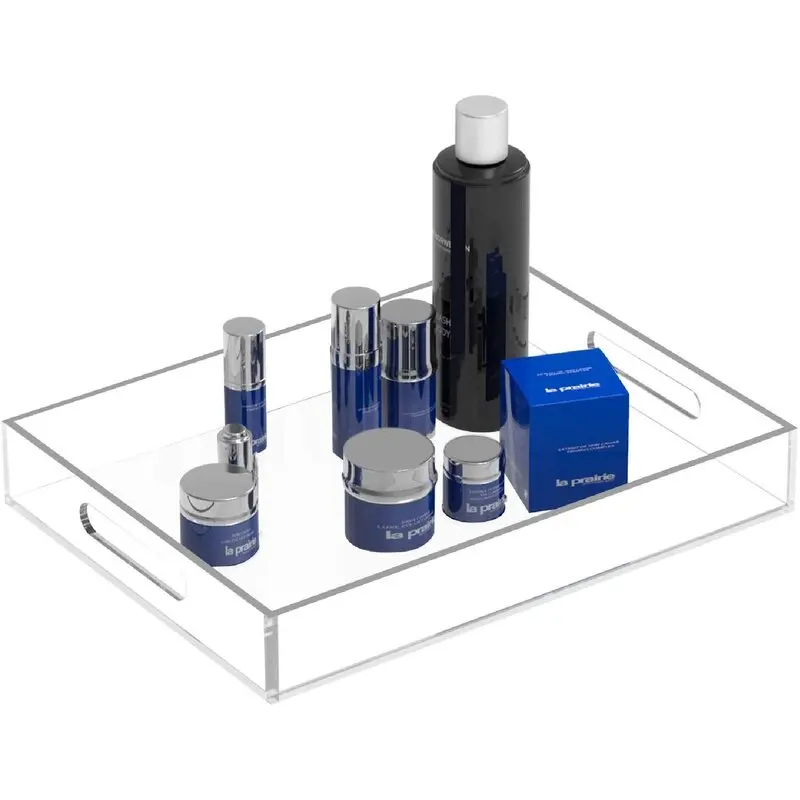 Acrylic Serving Tray Hotel service trayfor hotel bathroom service tray