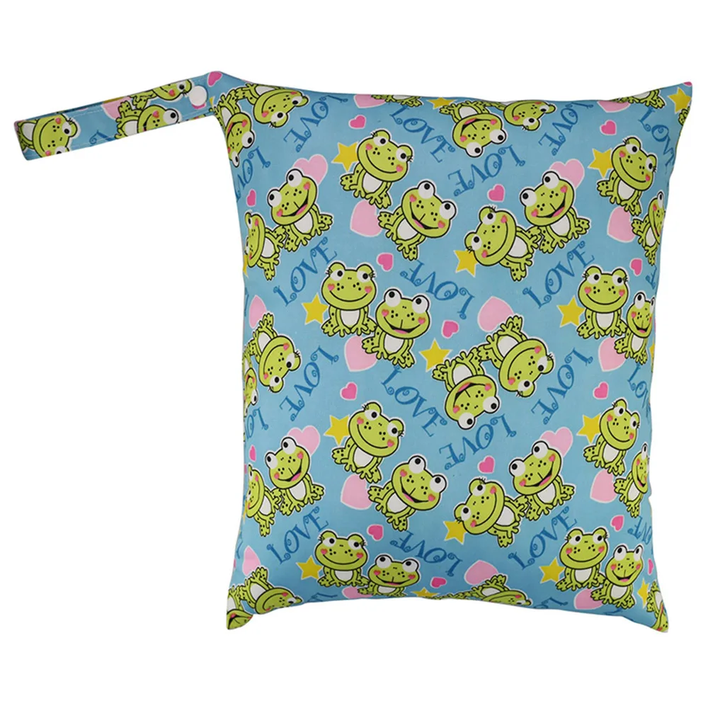 ЭК. Чист. Водонепроницаемые Влажные Сумки для подгузников с двумя молниями