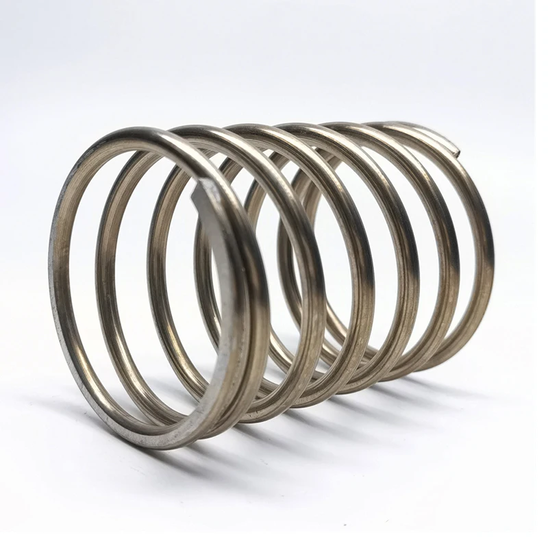 Yisen Customized Nickel-plated Copper-plated Zinc-plated Spiral Compression Spring