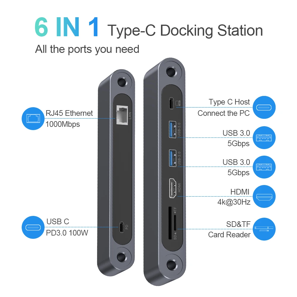Laptop Stand Smart Charging 7 Ports USB Splitter Power Adapter Refurbished phone Hub Usb 3.0 4 Port Usb Hub